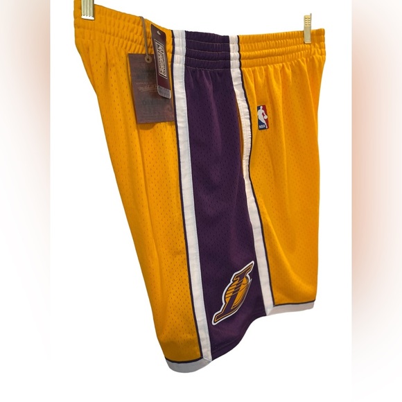 Mitchell & Ness Other - Mitchel & Ness Men's Los Angeles Lakers Hardwood Classics Swingman Shorts